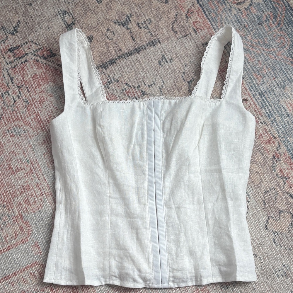 Chic White Camisole Top